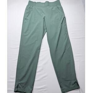 Eddie Bauer Departure Pants Sage Green Stretch Travel Hiking Size S